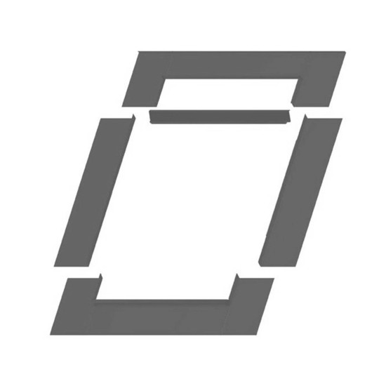 Lemování pro střešní okna typ P