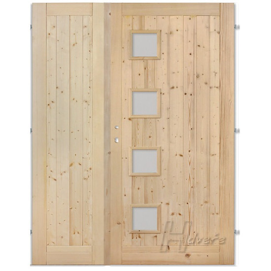 Dveře palubkové dvoukřídlé 145cm Quatro