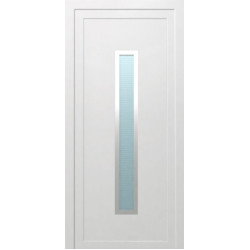 Vchodové dveře Comfort Hanna In 100 x 210 sklo bílé